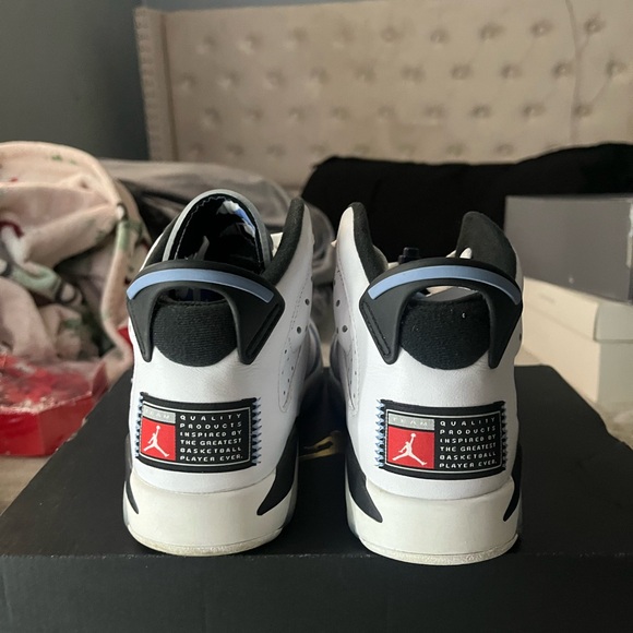 Jordan Blue White Sneakers - Picture 6 of 6